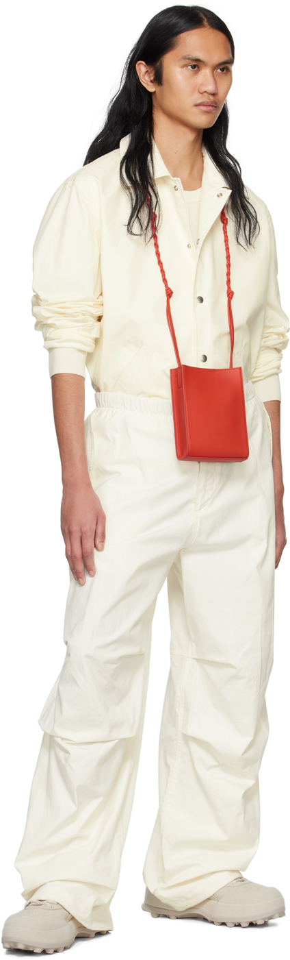 Jil Sander White Lightweight Jacket In 103 Natural