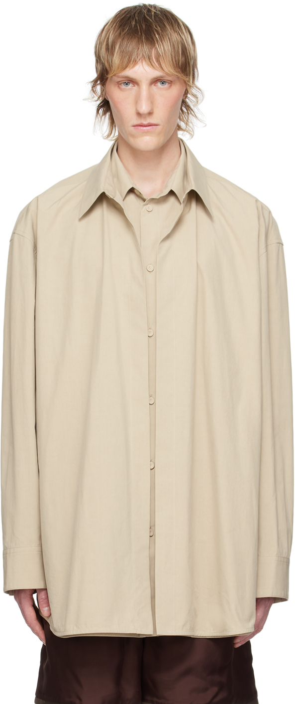 Beige Layered Shirt