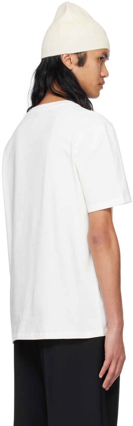 Shop Jil Sander White Oversized T-shirt In 102 Porcelain