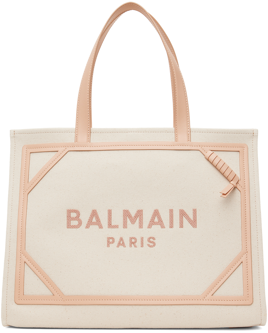 Off-White B-Army 42 Tote by Balmain on Sale