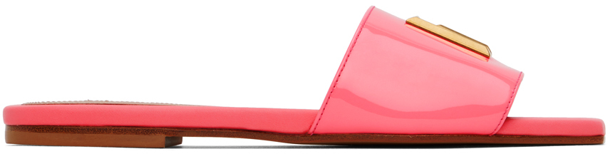 Pink Dafne Mules by Balmain on Sale