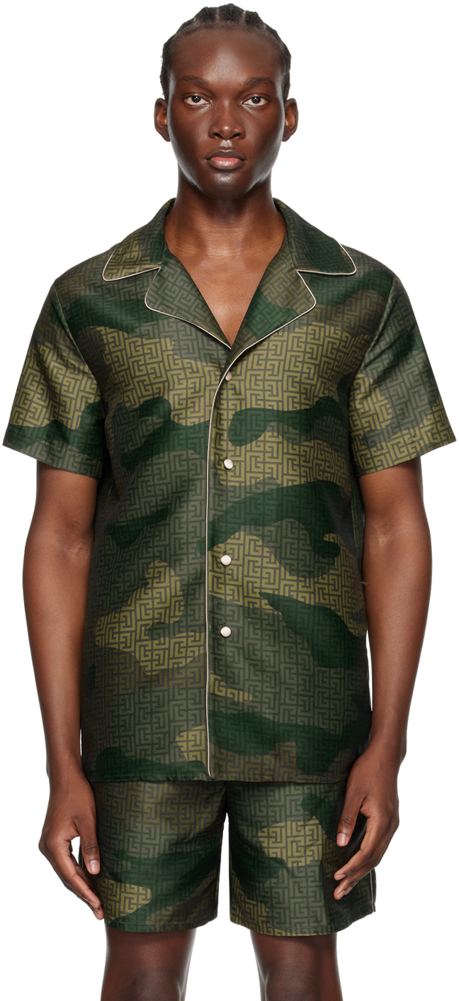 Khaki Camouflage Shirt