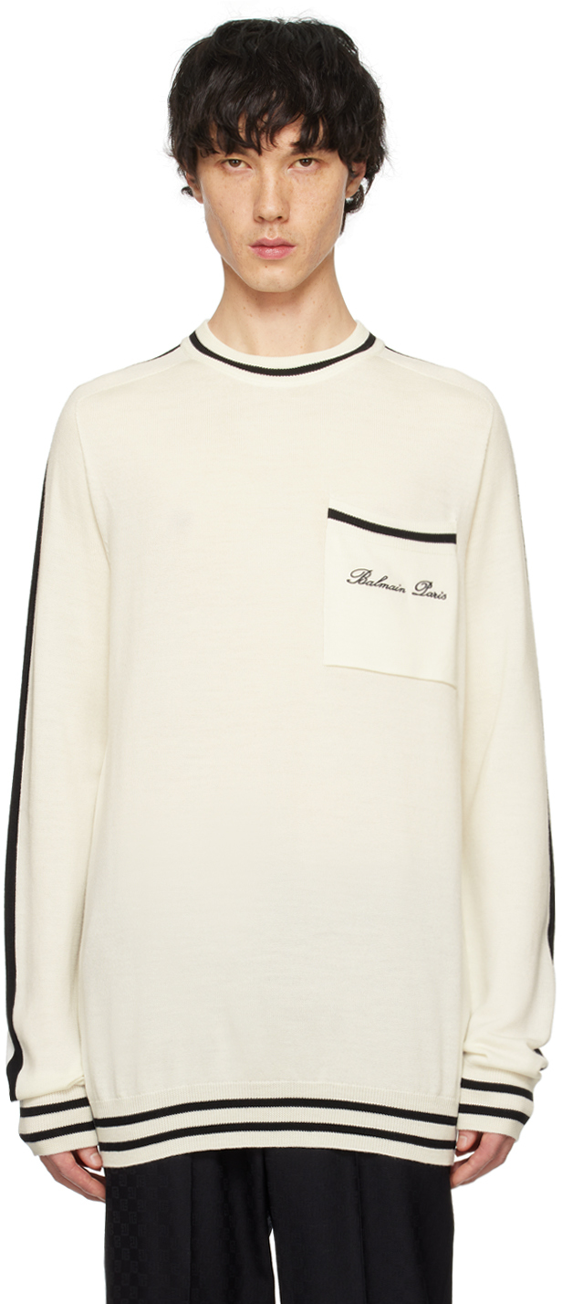 Balmain discount signature sweatshirt