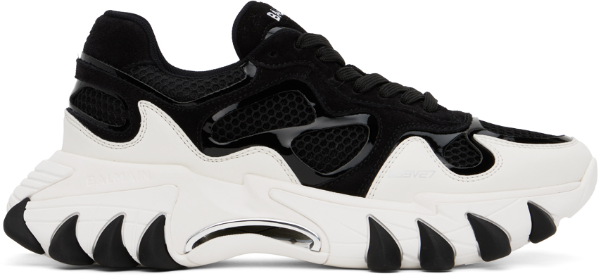Black & White B-East Sneakers