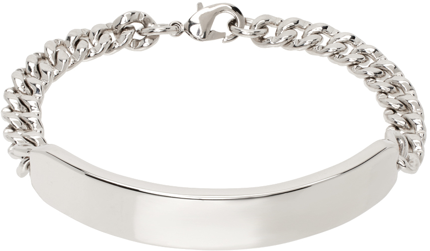 Apc Silver Darwin Chain Bracelet In Rab Silver