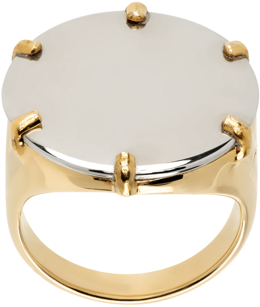 Apc Gold Eloi Ring In Sab Bicolor