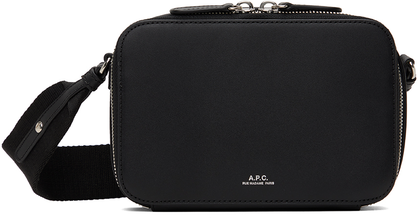 A.P.C.: Black Soho Camera Bag | SSENSE
