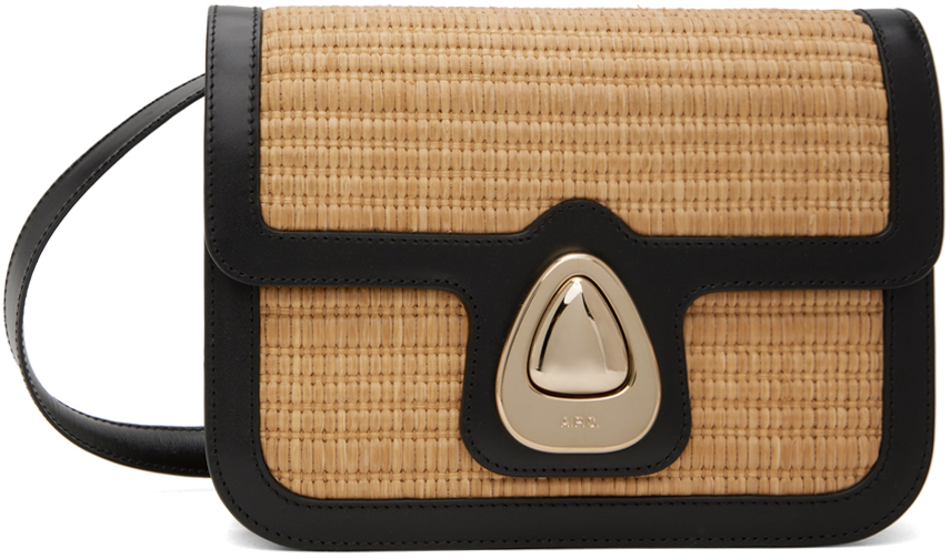 Black & Tan Astra Small Bag by A.P.C. on Sale