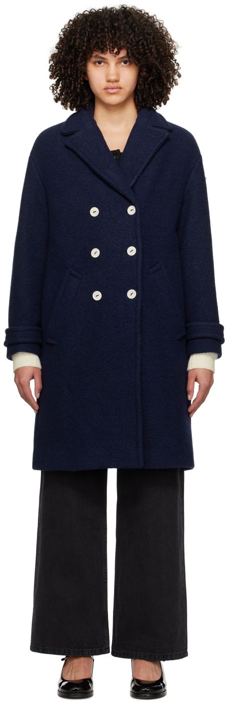 Navy Nola Coat