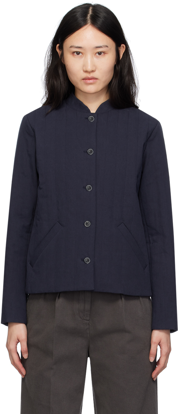【関税込み】A.P.C. ネイビー Aurore ジャケット A.P.C.のネイビー Aurore ジャケットがセール中