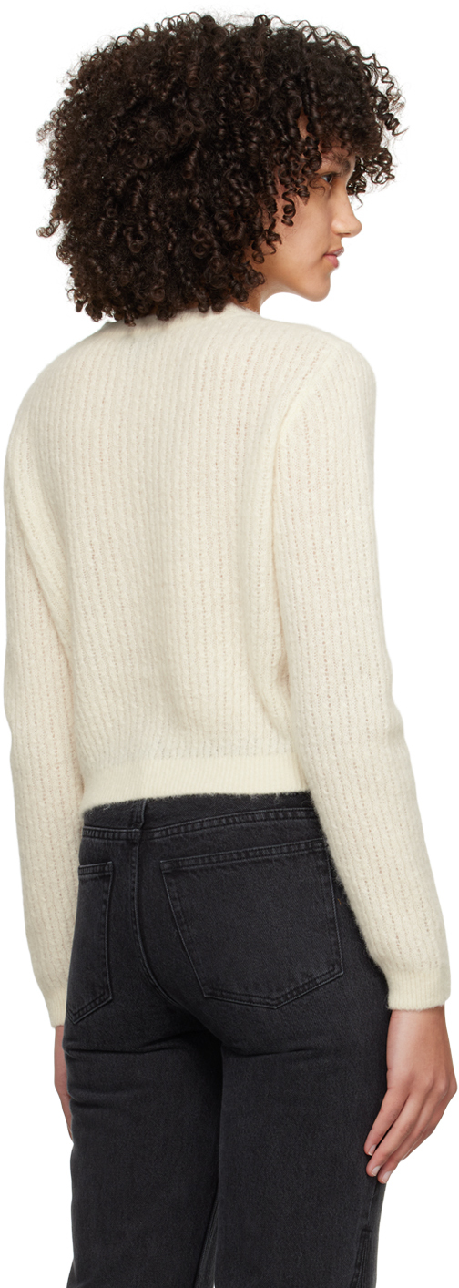 Apc Off-white Milo Cardigan In Aac Off White