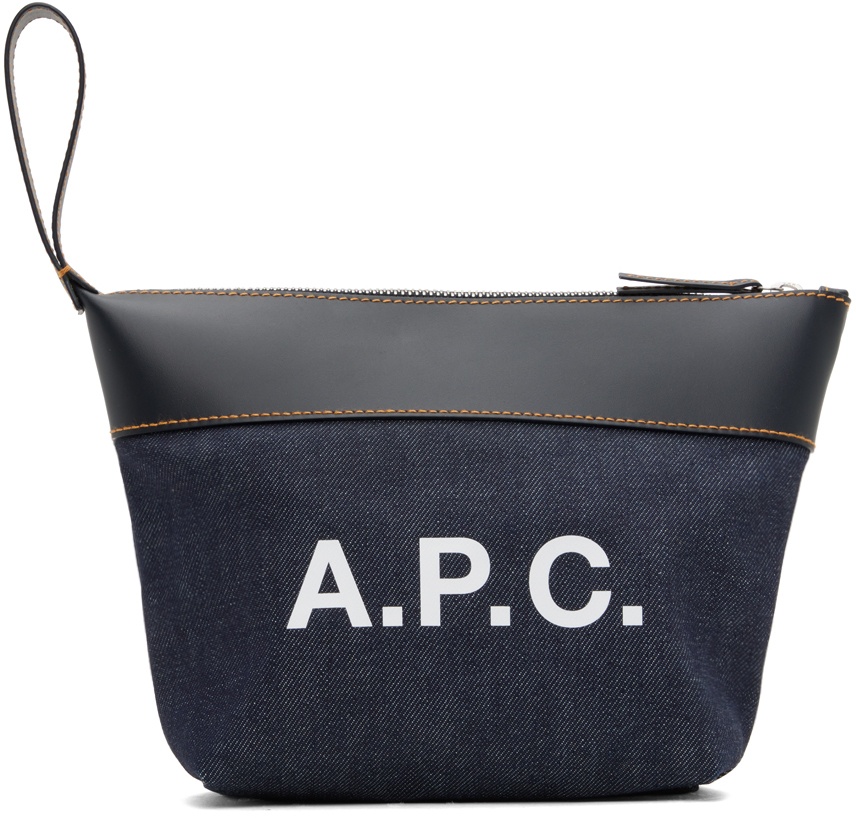 Navy & Black Axelle Pouch