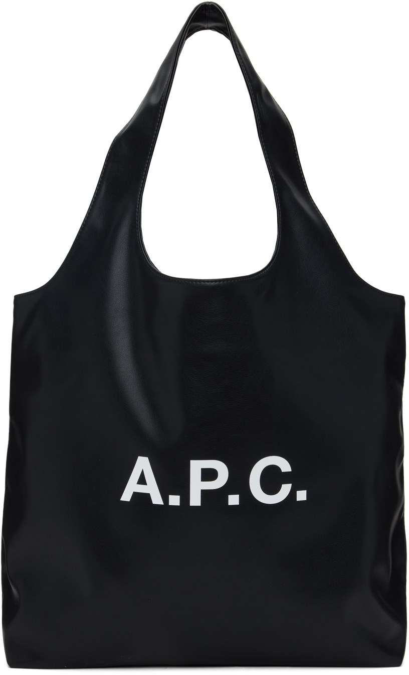 A.P.C. Black Ninon Tote SSENSE Canada