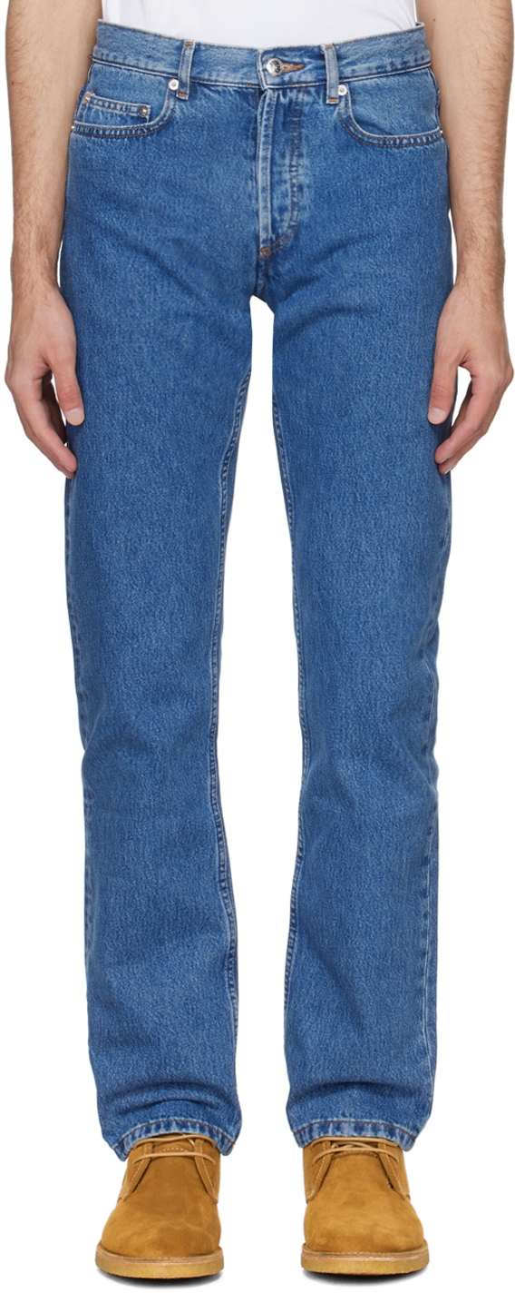 A. P.C. Indigo New Standard Jeans