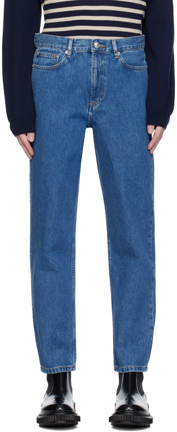 Blue Martin Jeans by A.P.C. on Sale