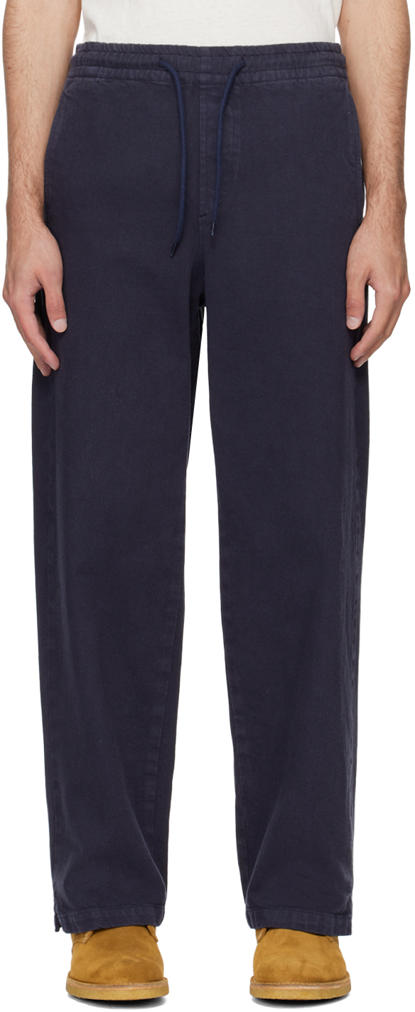 Navy Vincent Trousers
