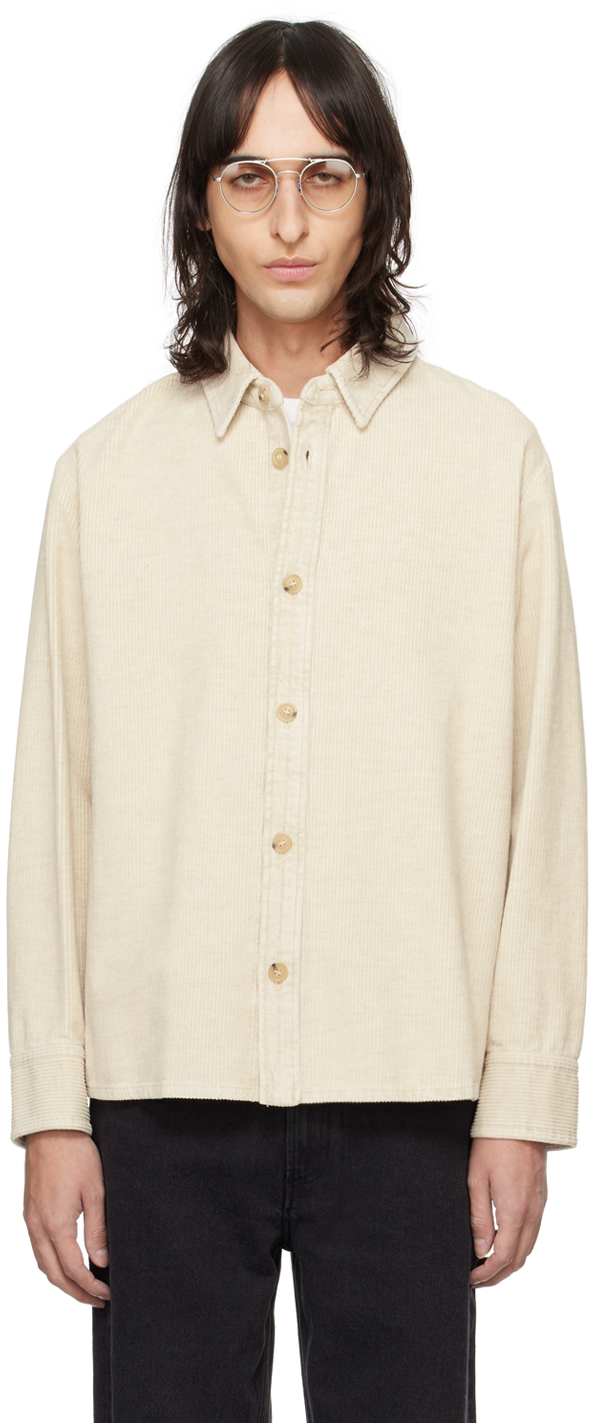 A. P.C. Brown Bobby Shirt