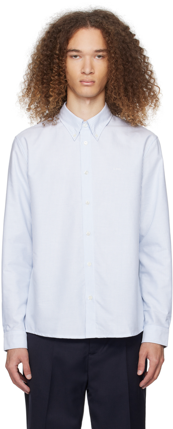 Chemisette APC – Taille XS – Occasion Très Bon état – Marron – Fabriqué En France
