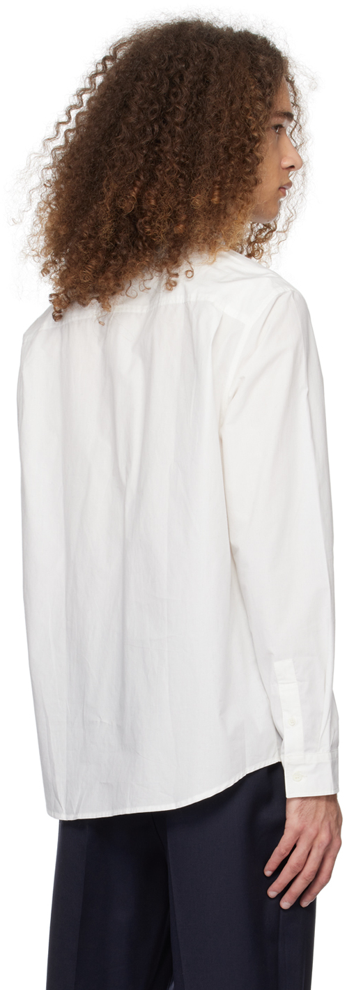Apc White Edouard Shirt In Aab White