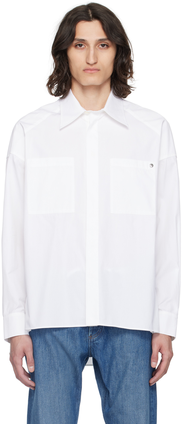 A. P.C. Blue Natacha Ramsay-Levi Edition Warvol Shirt