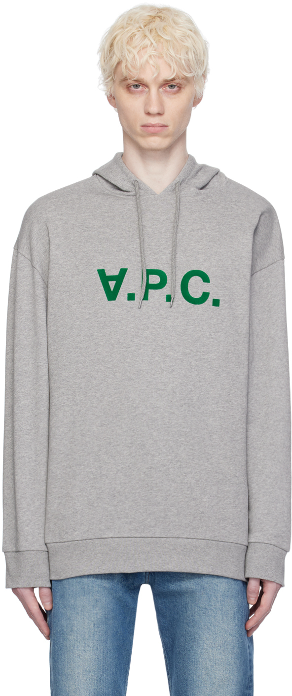 【関税込み】A.P.C. グレー Milo フーディ A.P.C.のグレー Milo フーディがセール中