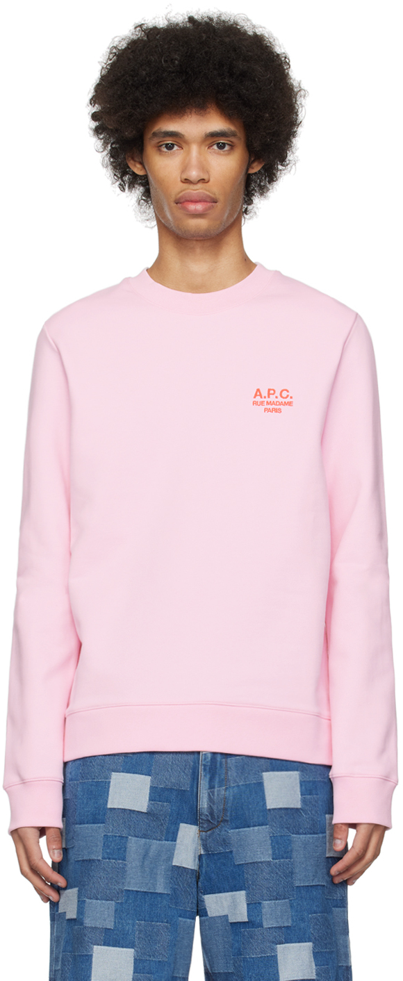 Apc pink hoodie hot sale