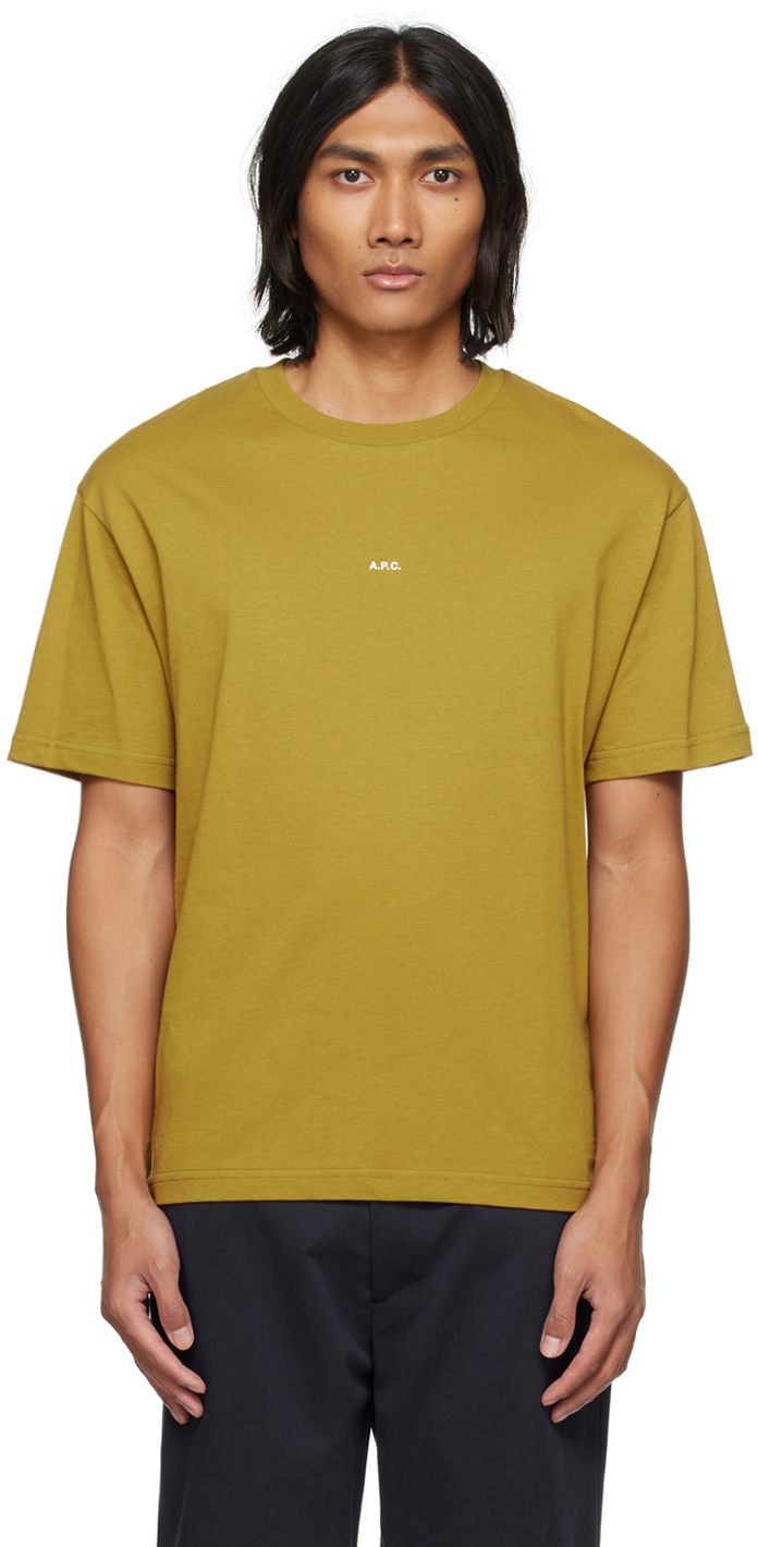 Apc Khaki Kyle T-shirt In Eag Ocre