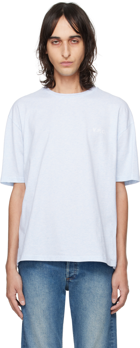 【関税込み】A.P.C. ブルー Joachim Tシャツ A.P.C.のブルー Joachim Tシャツがセール中