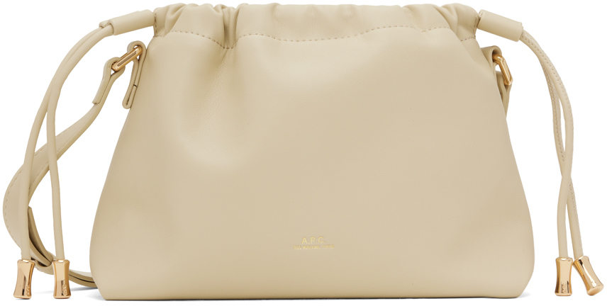 a. p.c. beige mini ninon bag