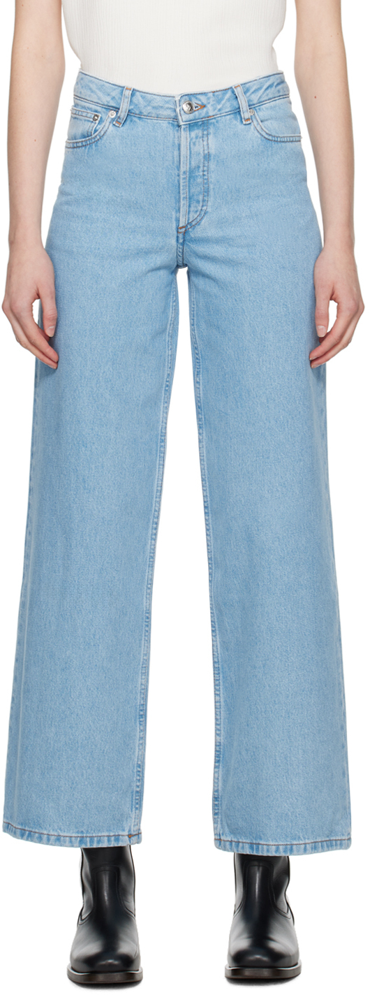 a. p.c. blue elisabeth jeans