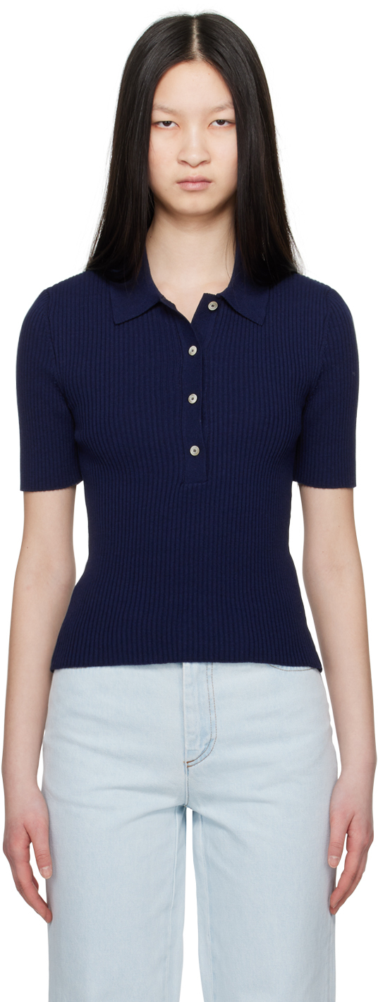 a. p.c. navy danae polo