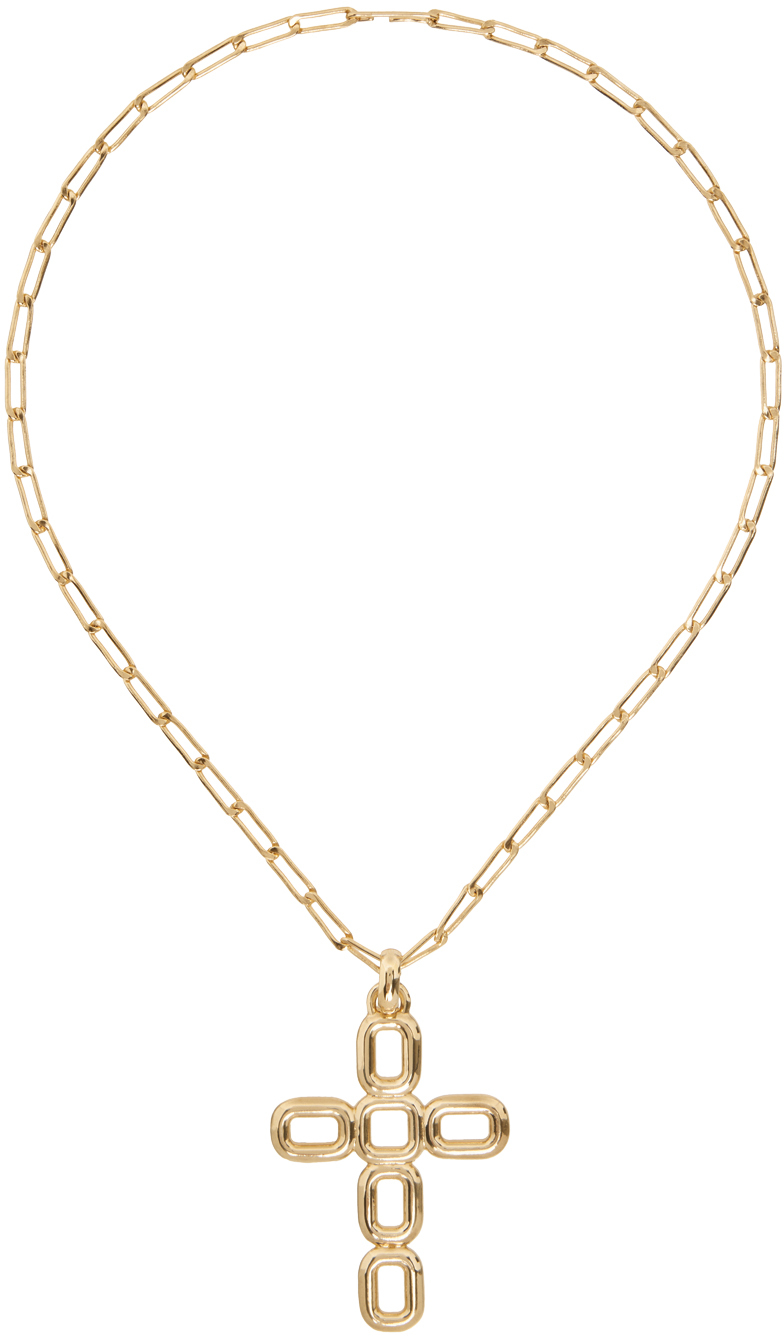 Gold Luciana Pendant Necklace