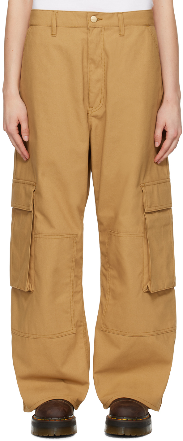 Junya Watanabe Tan Carhartt Edition Trousers In 2 Brown