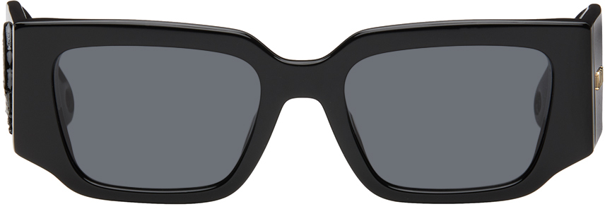 Shop Lanvin Black Future Edition Eagle Sunglasses