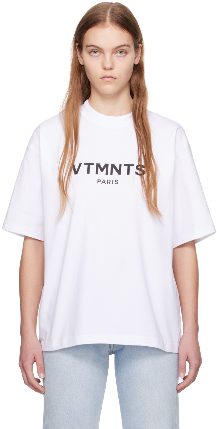 Vtmnts White Logo T-shirt
