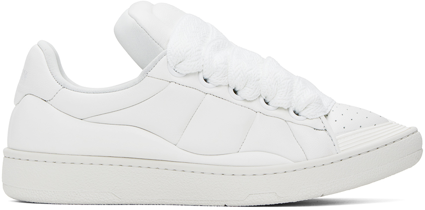 【関税込み】Lanvin ホワイト Curb XL スニーカー White Curb XL Sneakers by Lanvin on Sale