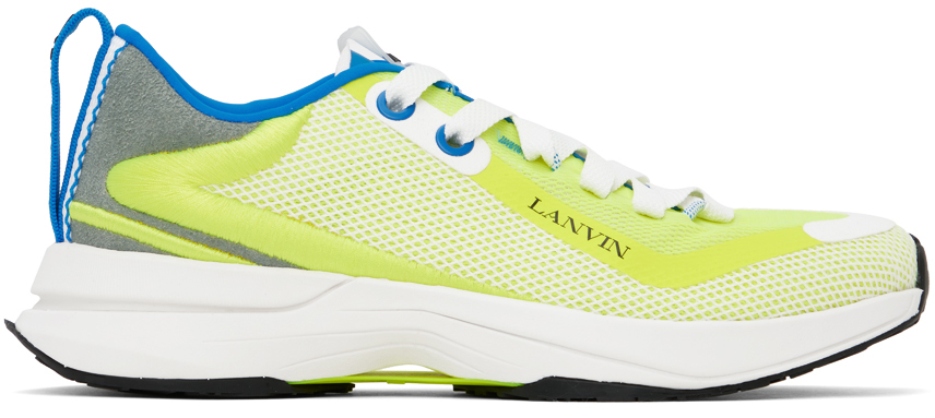 【関税込み】Lanvin グリーン メッシュ L-I スニーカー Lanvinのグリーン メッシュ L-I スニーカーがセール中