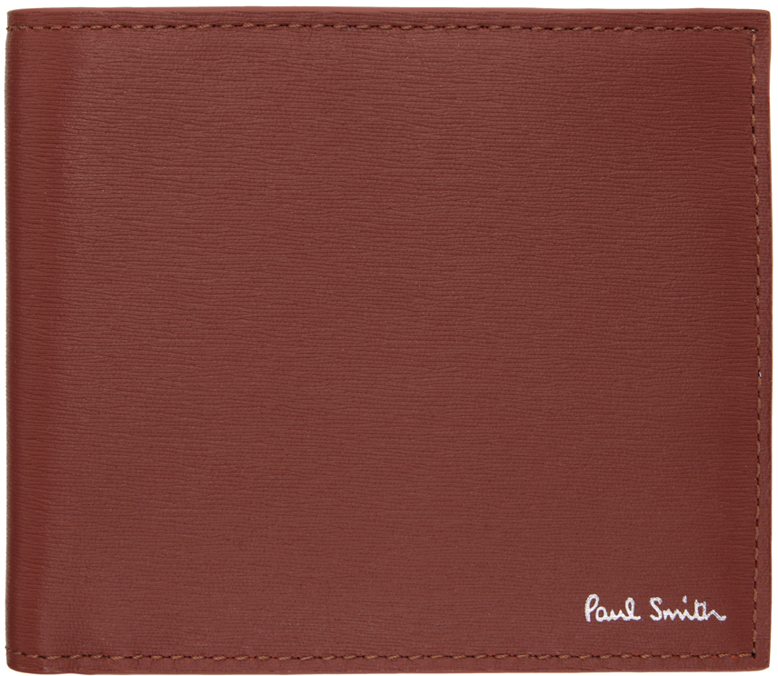Shop Paul Smith Brown Bifold Wallet In 68 Browns