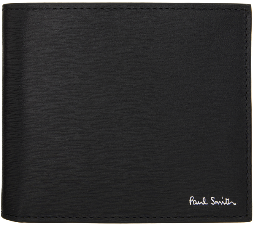 Shop Paul Smith Black Bifold Wallet In 79 Blacks