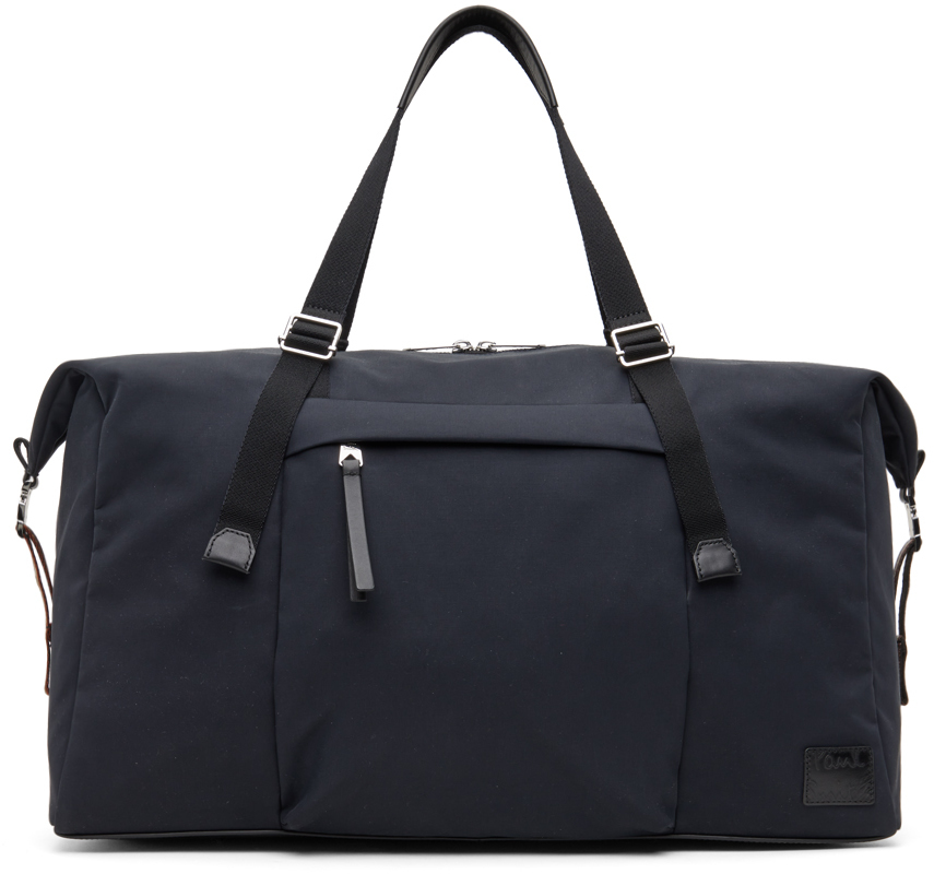 Navy Pocket Duffle Bag By Paul Smith On Sale