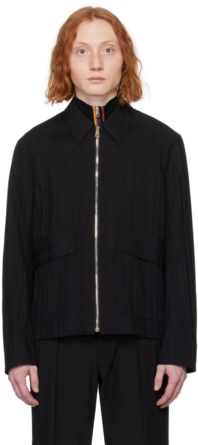 Black Embossed Jacket