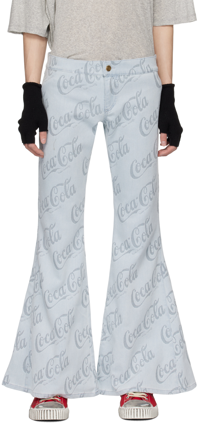 T-shirt De Noël Coca-Cola Homme Bleu Taille S - Vintage Rétro - État Parfait