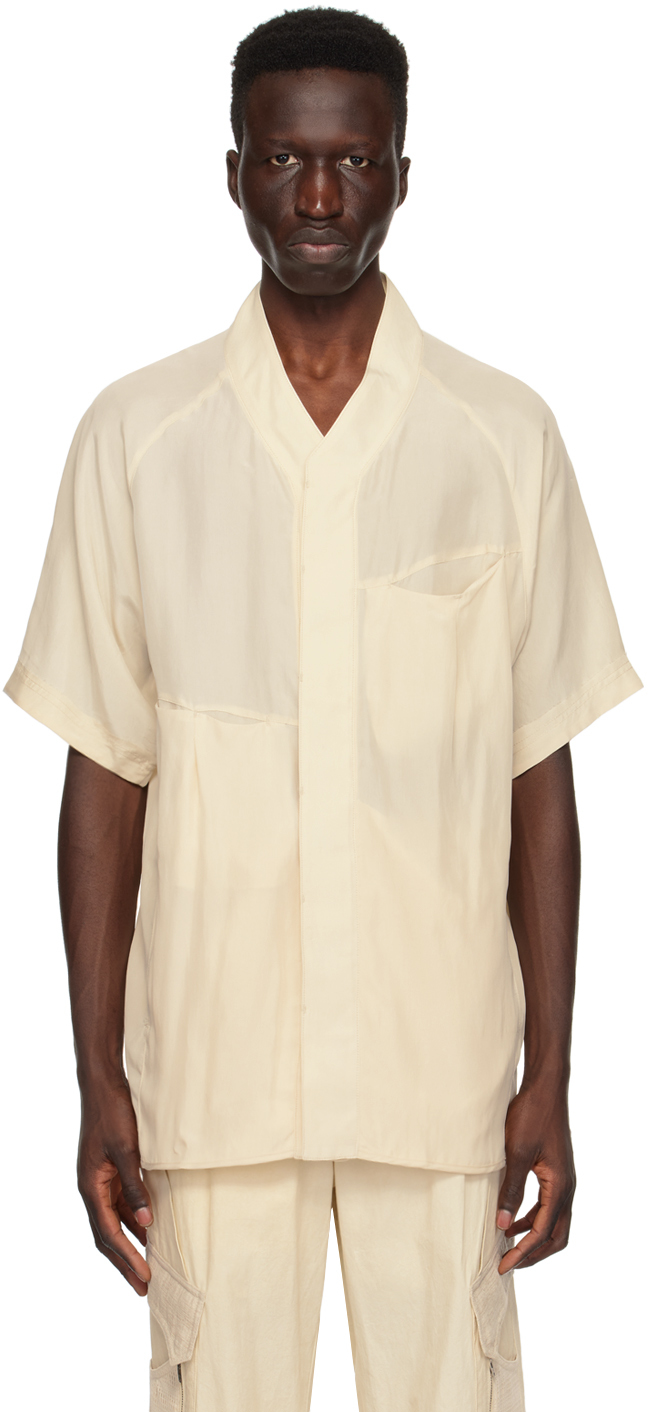 Xlim Ssense Exclusive Off-white Ep.5 02 Shirt In Ivory