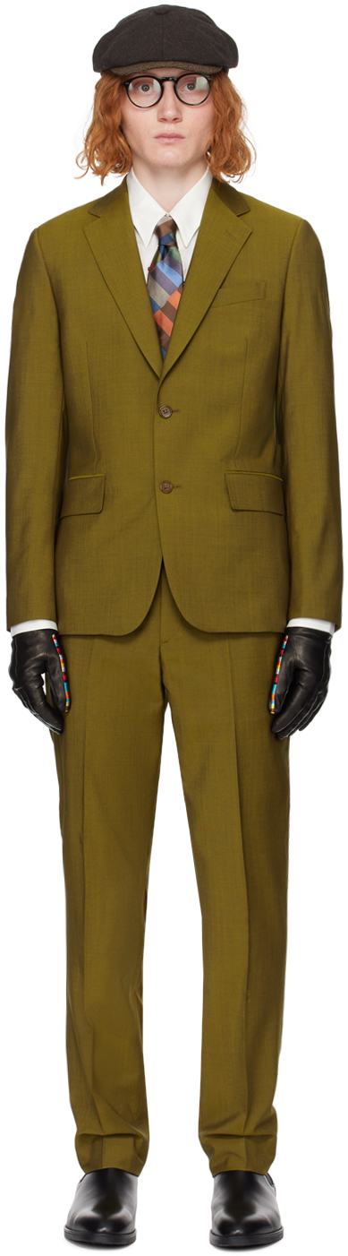 Shop Paul Smith Yellow 'the Brierley' Suit In 13 Yellows