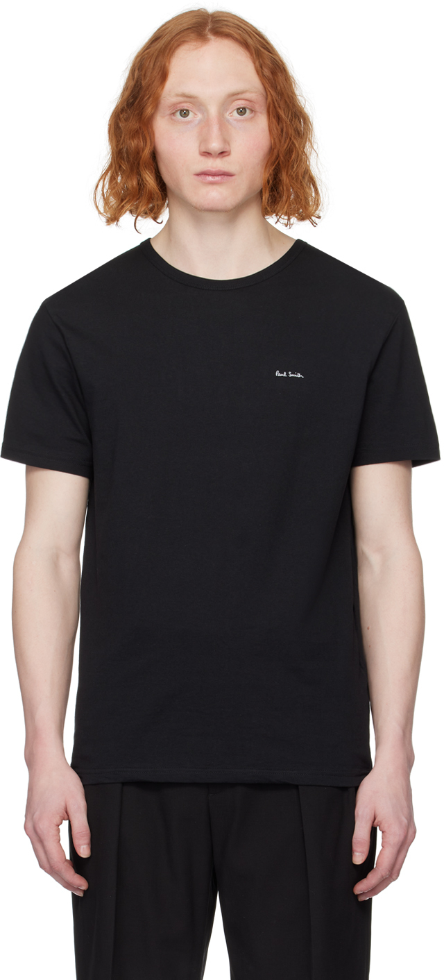 Pack de 5 camisetas negras de Paul Smith