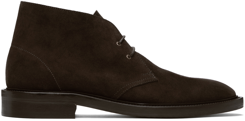 Brown Suede Kew Boots