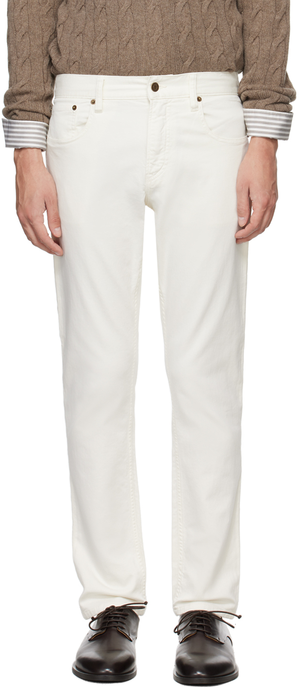 Off-White Slim-Fit Trousers