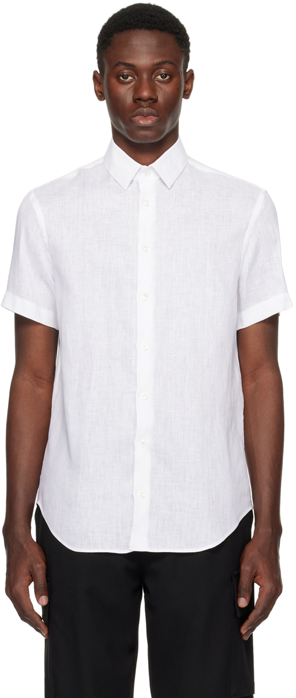 White Regular Fit Shirt