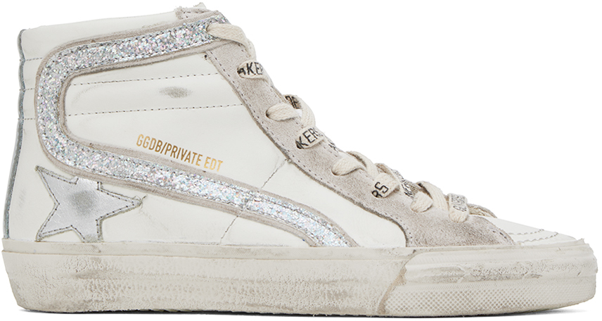 GOLDEN GOOSE Made in Italy Slide Classic High-Top Sneakers (For Women) -  Save 30%