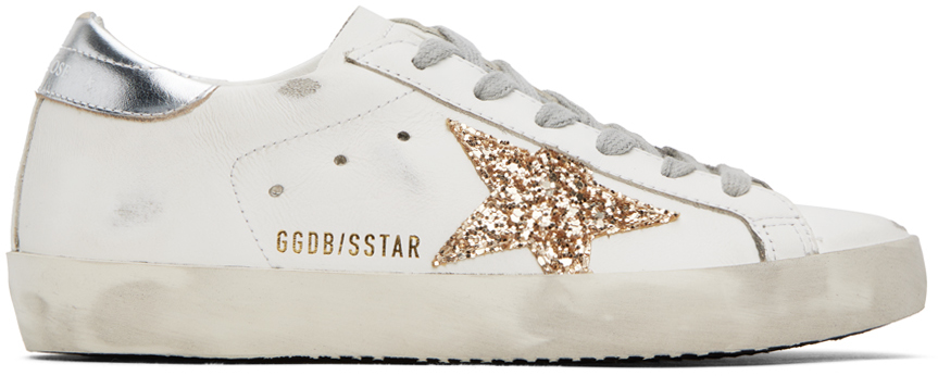 Golden Goose Ssense Exclusive White Super-star Sneakers